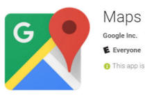 Google Map app