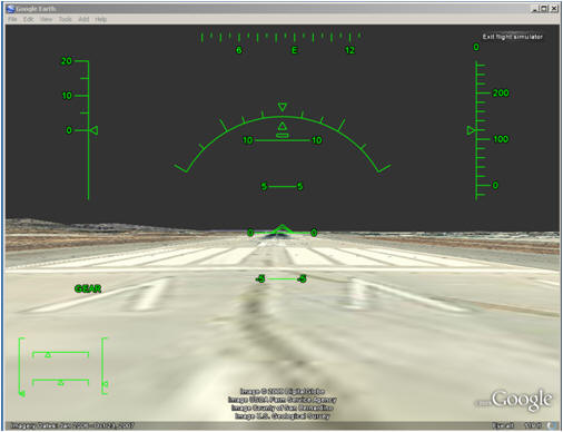 Google Earth Flight Simulator Activity Book by Meridian