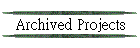 Archived Projects